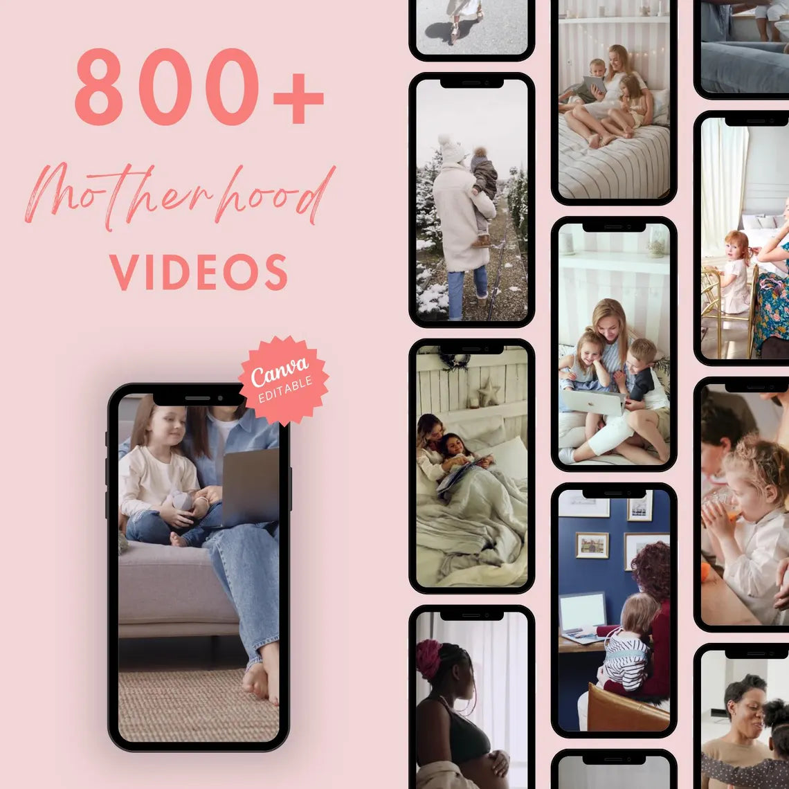 1500 Plus Motherhood Done For You Reels - Sale Ends Tonigh