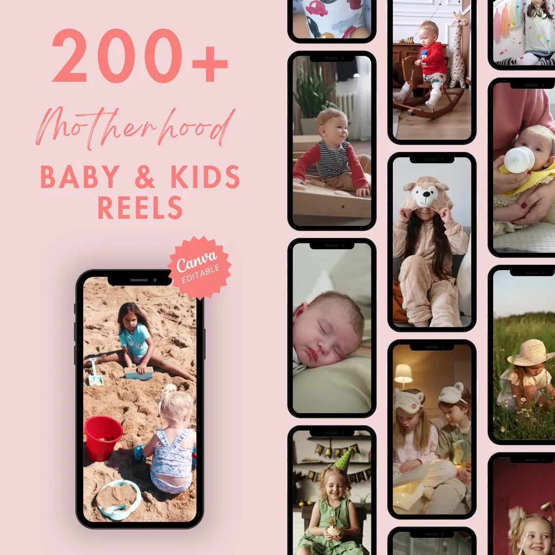 1500 Plus Motherhood Done For You Reels - Sale Ends Tonigh