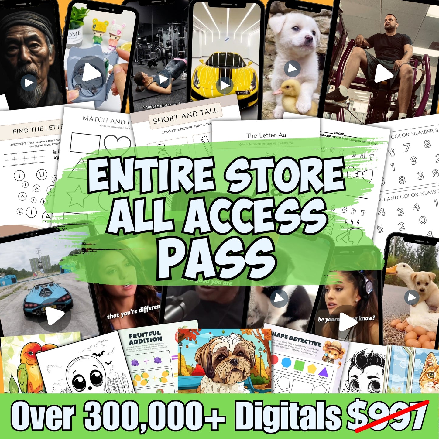 Over 573,000 Plus Digital Products with Full Master Resell Rights - Sale Ends Today!