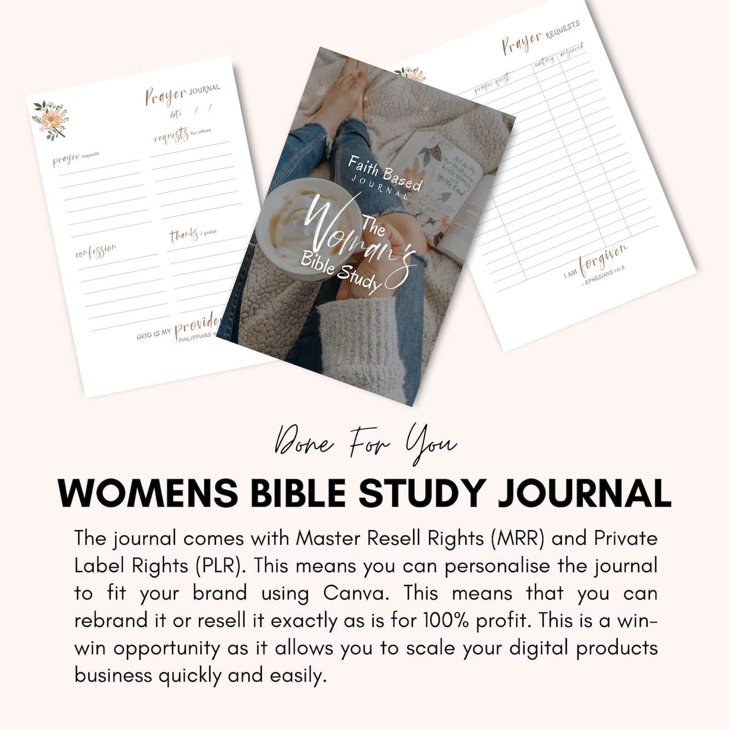 Women's Bible Study Guide Journal