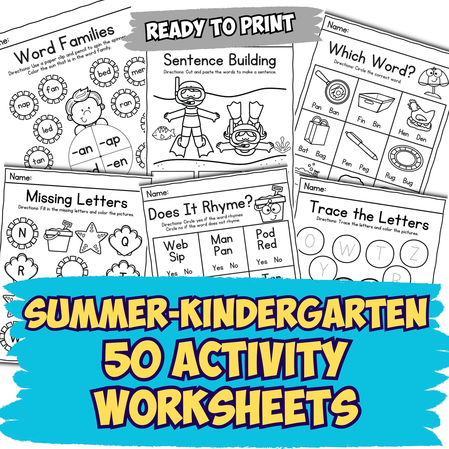 50,000+ Printable Educational Worksheets