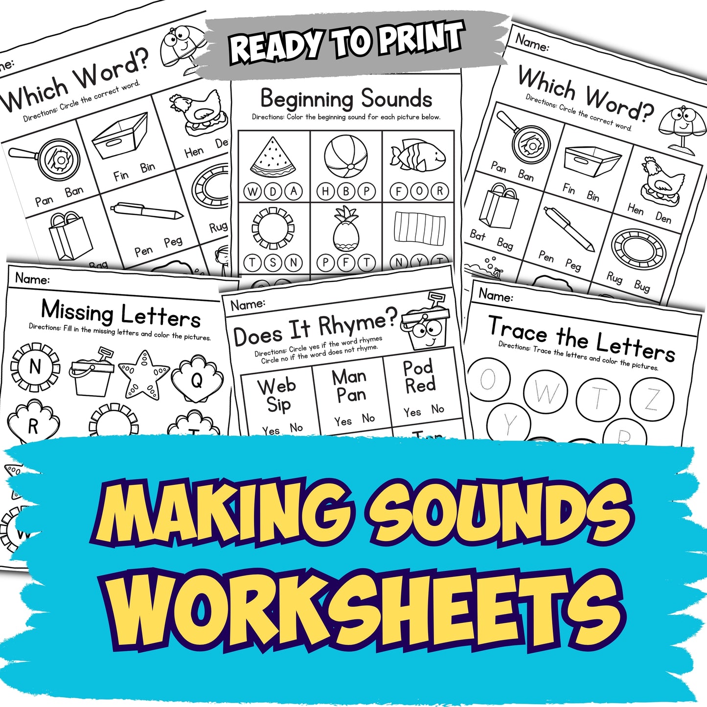 50,000+ Printable Educational Worksheets