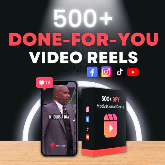 500 Done For You Motivational Videos - Sale Ends Today!